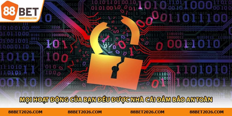 Mọi hoạt động của bạn đều được nhà cái đảm bảo an toàn 
