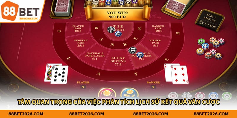 Tầm quan trọng của việc phân tích lịch sử kết quả ván cược